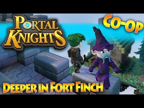 Portal Knights Multiplayer - Episode 5 - Deeper in Fort Finch [Co-op | 1.5 | HD]