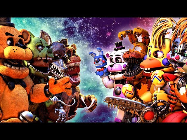 Top 10: Best Five Nights at Freddy's FIGHT Animations 2016 (KILL