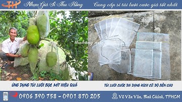 Túi Lưới Cước Bọc Mít Đủ Kích Thước – Bền Chắc, Có Dây Rút, Giá Sỉ Tận Xưởng