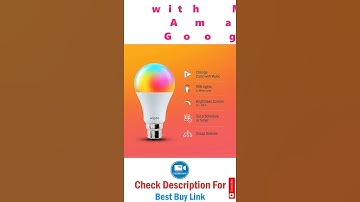 Wipro Wi Fi Smart LED Bulb with Music Sync for Amazon Alexa & Google Assistant #shorts