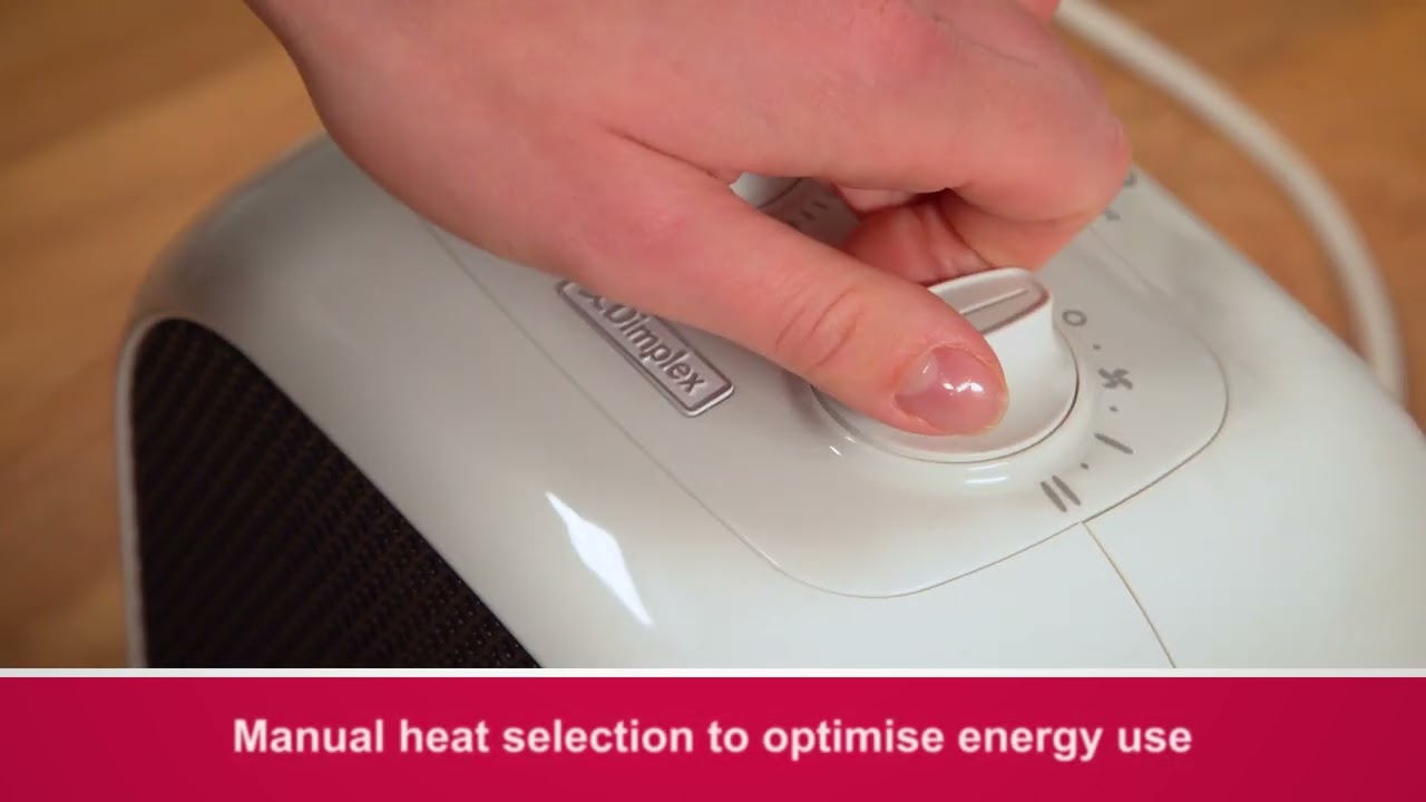 Dimplex QubeFan Q3TSNH Fan Heater - YouTube