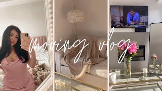 Moving vlog: New Apartment, New Furniture &amp; Mini Tour | Chloe Zadori