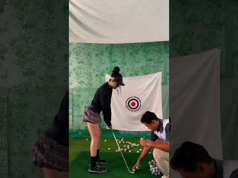 #shorts  Pong Kyubi tập golf