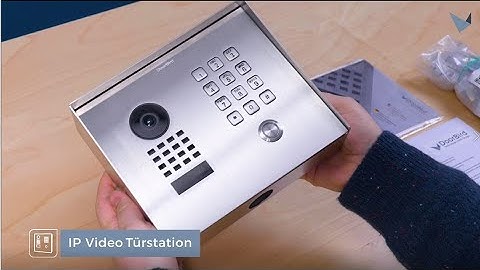 DoorBird D1101KH Unboxing (DE)