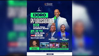 FOURSQUARE TV IJORO RY'UBUSABANE WITH BISHOP Prof. Fidele MASENGO &REV. SUNZU&REV. NTAMAHIZI.26.4.24