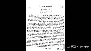Pitman shorthand exercise 188.