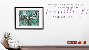 Maps As Art: Louisville, KY