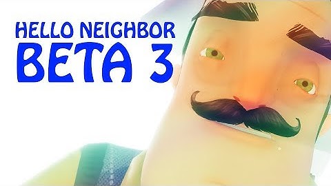 HELLO NEIGHBOR BETA 3 house decoration