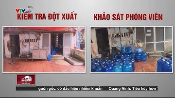 NKVTPB 16 05 2016   Kiểm Tra Các Cơ Sở Nước Đóng Chai Bẩn Tại Thanh Trì Hà Nội   VTV24