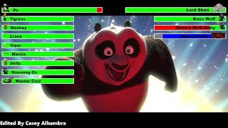 Kung Fu Panda 2 (2011) Final Battle with healthbars 1\/2