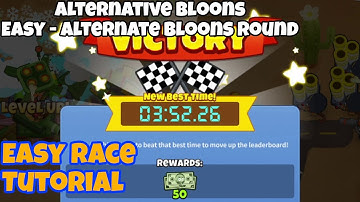 Alternative Bloons | Bloons TD 6 (BTD6) Easy Race Tutorial/Guide (Mobile Friendly)