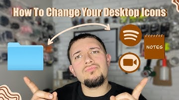 How to Change Desktop Icons -MacBook Pro Edition