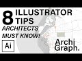 8 Must know Illustrator Tips for Architects !