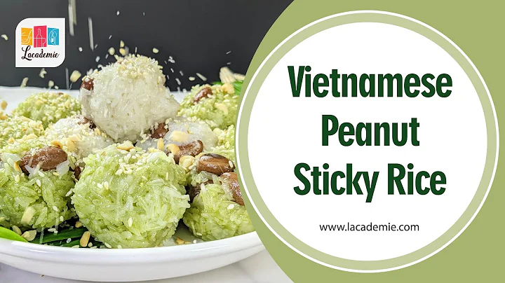 Vietnamese Peanut Sticky Rice Recipe (Xôi Đậu Phộng/Xôi Lạc) 🇻🇳
