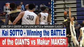 Kai SOTTO (Phi) vs Makur MAKER (Kenya) - EPIC BATTLE at TARKANIAN CLASSIC!