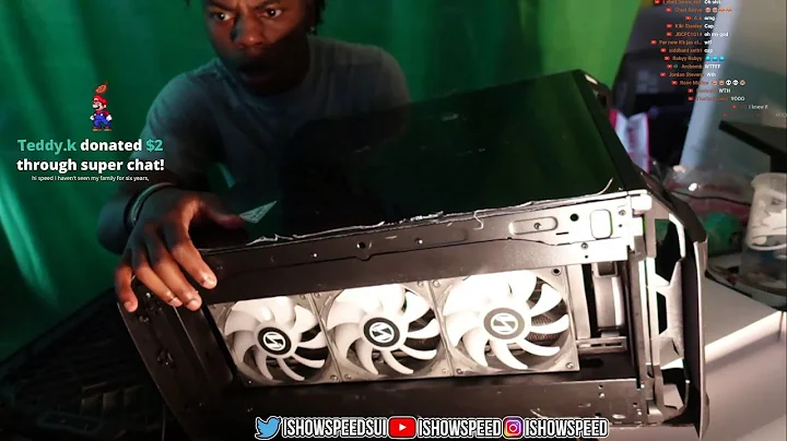 Speed PC FALLS PLAYING OUIJIA BOARD 😂