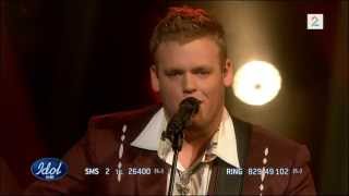 Video thumbnail of "STEFFEN JAKOBSEN - BAD THINGS - IDOL NORGE 2013"