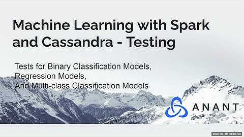 Machine Learning with Spark and Cassandra: Testing