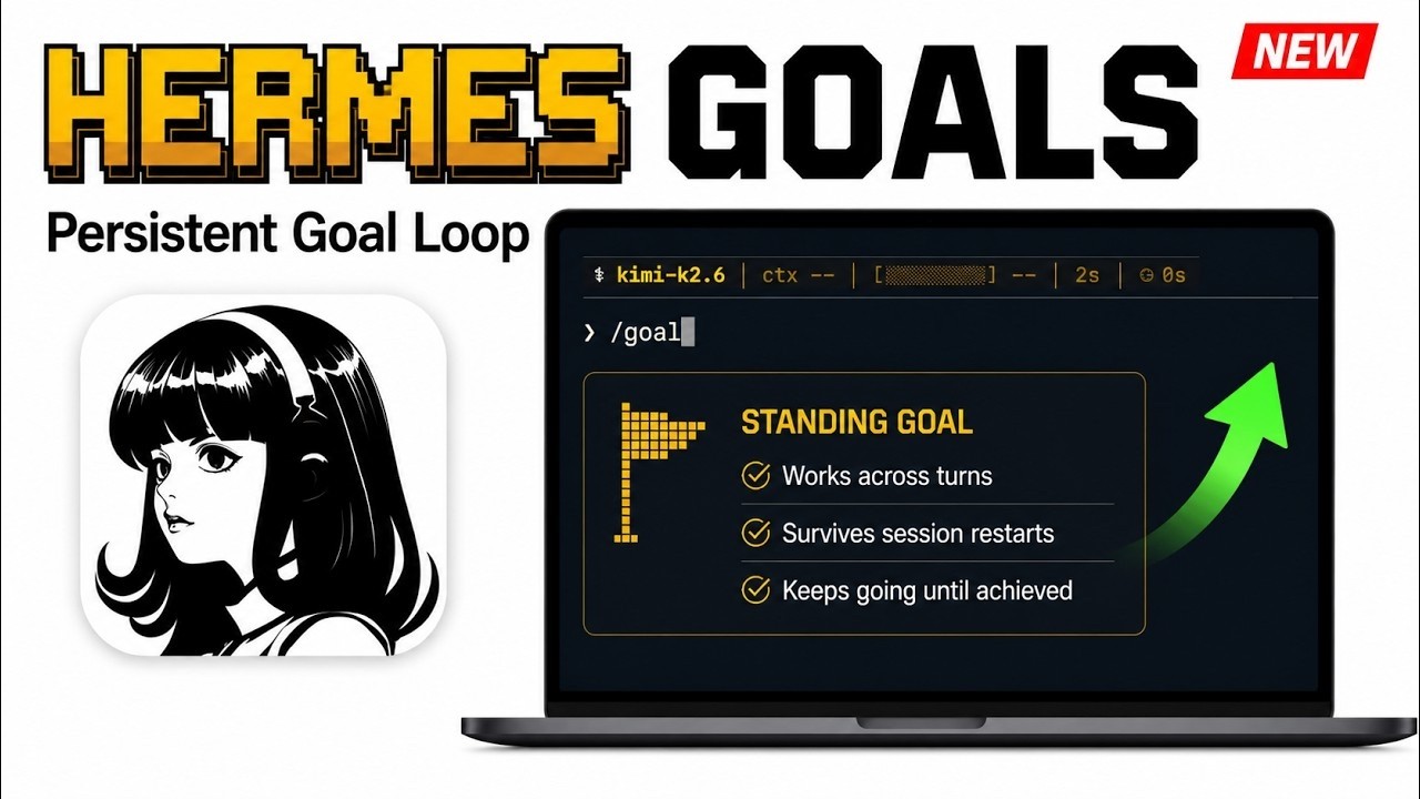 Hermes Agent: NEW Goals Update is Insane (FREE)!