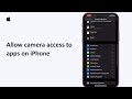 How To Allow Camera Access To Apps On iPhone 2025 | Enable Camera Permissions For iOS Apps