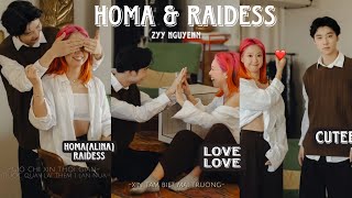 ( Tiktok ) Homa & Raidess 🤎🍂 #homaraidess #homa #raidess