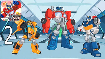 Transformers Rescue Bots: Disaster Dash Hero Run - iPhone Gameplay Walkthrough Part 2