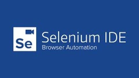 selenium ide test case creation, testing, and saving file and opening