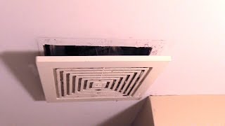 Bathroom Exhaust Fan How To Remove, How To Remove Bathroom Vent Cover With Lighter