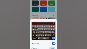 How to change keyboard theme #uniquetips #shorts #theme