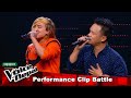 Nabin Vs Yog "Halla chalechha" Battle Round - The Voice of Nepal 2021