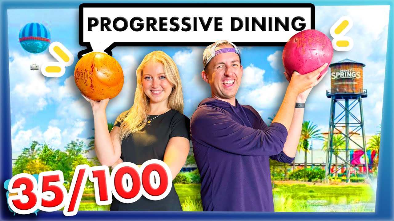 EVERYTHING in Disney World in 100 Days - Episode 35: Eating Around ...