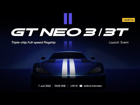 realme GT NEO 3 Launch Event | Triple-chip Full-speed Flagship