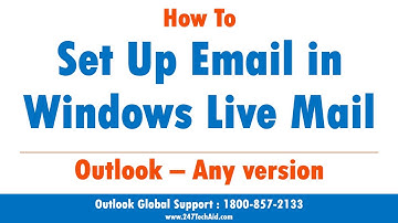 How To Setup Email in Windows Live Mail