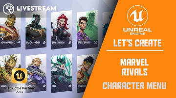 Making Marvel Rivals Character Menu in Unreal Engine 5