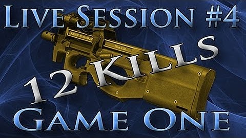 MW3 - S&D 12 Kill P90 | Live Session #4 (Game 1/3)