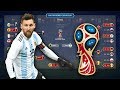 SIMULATING THE 2018 WORLD CUP 10X TIMES WITH ARGENTINA!! - PREDICTING THE WORLD CUP!!