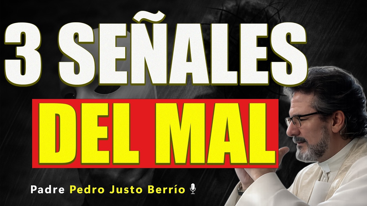 DIOS TE ADVIERTE: 3 SEÑALES PARA DISCERNIR UN DEMONIO HUMANO | Padre Pedro Justo