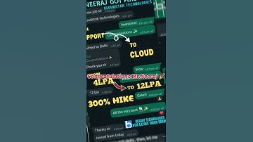 Placed as cloud engineer with 300%hike|4 LPA TO 12 LPA Besant Technologies BTM #shorts #ytshorts