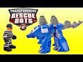 Rescue Bots Optimus and Chase Dinobot Catch a Bank Robber!