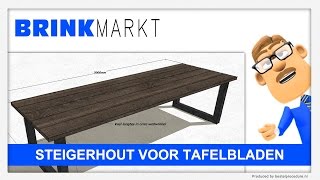 Steigerhout Planken Voor Tafelbladen Brinkmarkt.nl