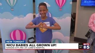 Kctv Saint Luke S Hospital Hosts Special Reunion For Nicu Patients And Families