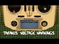 Quick Tip - Taranis QX7 Voltage Warning
