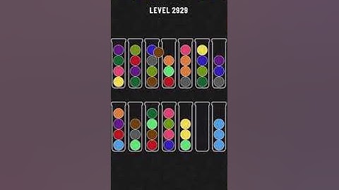 Ball Sort Puzzle Level 2929