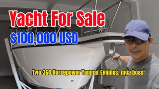 ⛵ Yacht for Sale $100,000 (₱6,000,000)