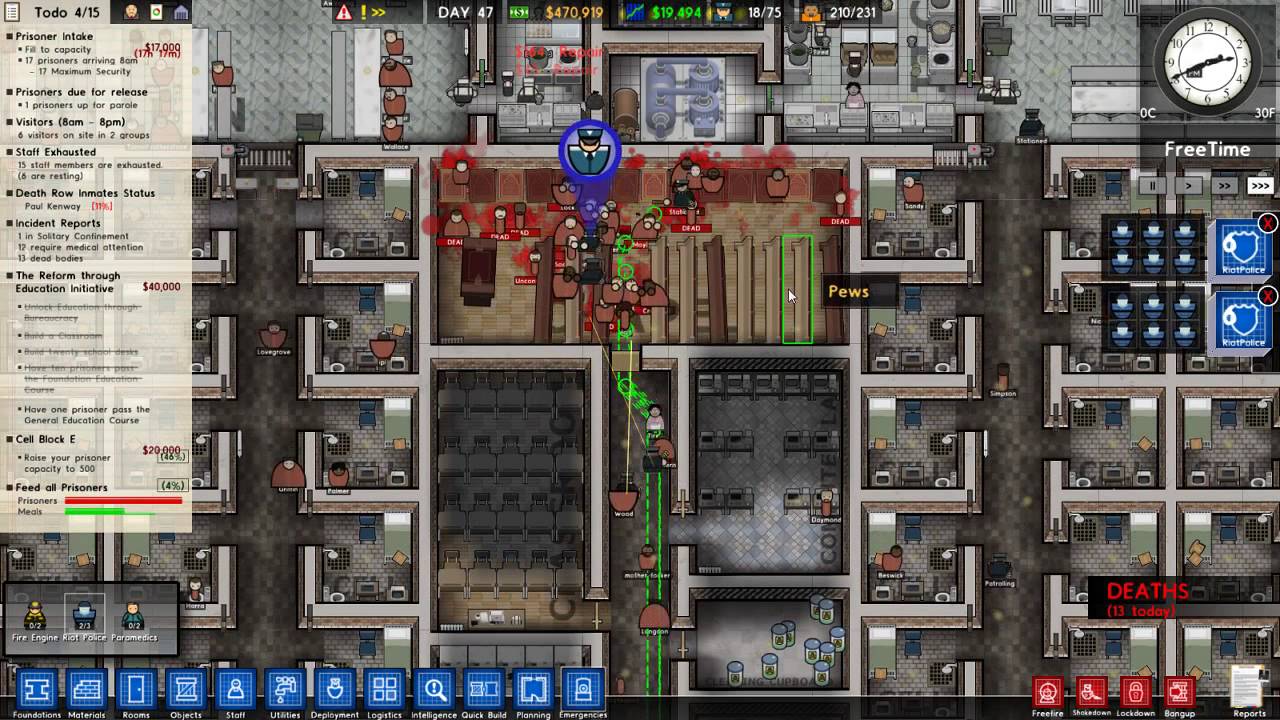 Prison Architect 20 Mods Garden