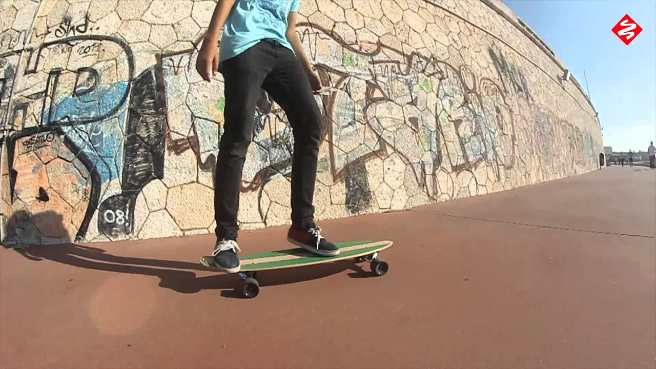 Surfing Longboard 36" - YouTube