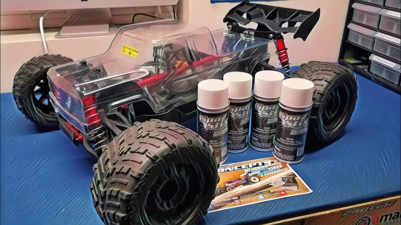 Arrma Kraton 6S BLX V4 Gets a New Body From Jconcepts & Spaz Stix
