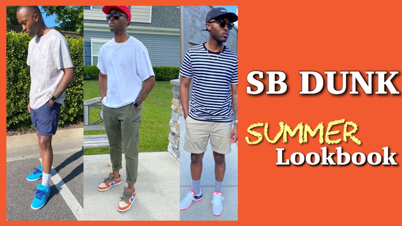 sb dunks with shorts