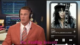 Pak Jokowi cover lagu Cupid🥰...(Jhon Cena reaction)