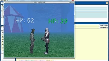 Alice 2.2 Tutorial: implementing a turn based fighting game